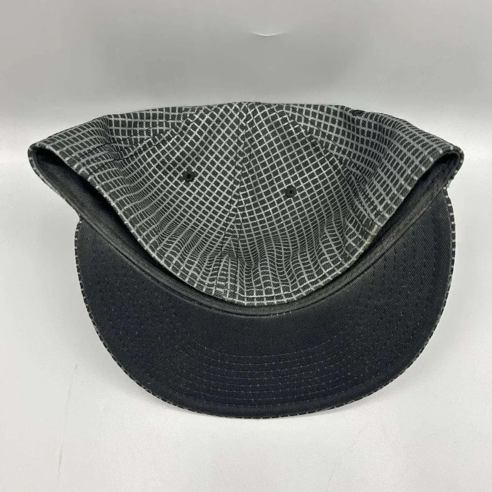 Air Jordan Flight Hat Men 7 Black Embroidered Jumpman Fitted Cap